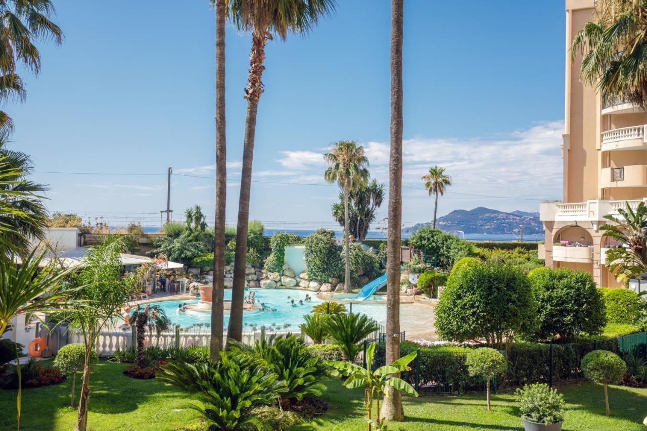 Suite 118 - Piscine - 50 Metres Plage - Terrasse - Clim - Wifi 戛纳 外观 照片